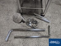 Image of Portable Stainless Steel Powder Bin 12