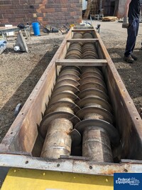 Image of 12" x 168" Metso HoloFlite Twin Screw Dryer, S/S 10