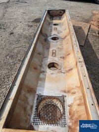 Image of 12" x 168" Metso HoloFlite Twin Screw Dryer, S/S 11