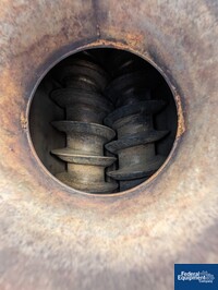 Image of 12" x 168" Metso HoloFlite Twin Screw Dryer, S/S 26