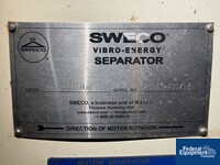 Image of 60" Sweco Screen, S/S, 2 Deck 02