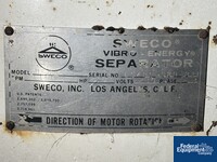 Image of 48" Sweco Screen, S/S, 1 Deck 02