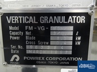 Image of 5/1 Liter Powrex Granulating Mixer, S/S 07