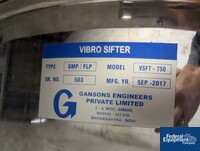 Image of 30" Gansons Screen, S/S, Model VSFT-750 02