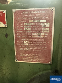 Image of 3.5" Davis Standard Cold Feed Rubber Extruder 41