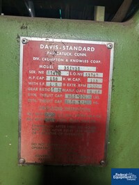 Image of 3.5" Davis Standard Cold Feed Rubber Extruder 02