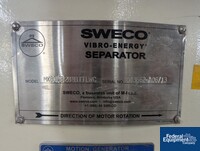 Image of 60" Sweco Screen, S/S, Two Deck 02