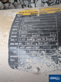 Image of 510 Sq Ft United Air Specialist Dust Collector, Model SFC2L-2 12