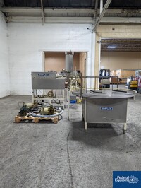 Simplex Single Head Piston Filling Line | Federal Equipment Company