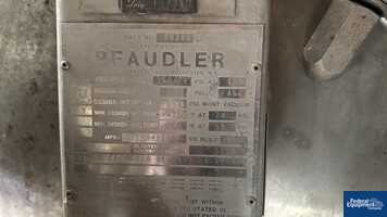 Image of 2,000 Gal Pfaudler Glass Lined Reactor, 150/150# 02