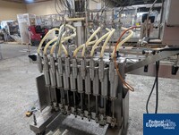 Image of Kaps-All Volumetric Piston Filler, Model VOL-32-8, 10 Nozzle 14