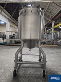 Image of 500 Liter A&B Process Systems Receiver Tank, 316 S/S, 44/150# 04