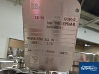 Image of 500 Liter A&B Process Systems Receiver Tank, 316 S/S, 44/150# 09