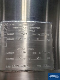 Image of 500 Liter A&B Process Systems Receiver Tank, 316 S/S, 44/150# 02