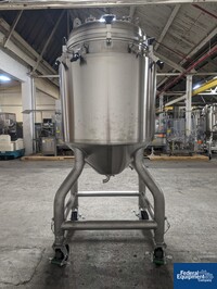 Image of 500 Liter A&B Process Systems Receiver Tank, 316 S/S, 44/150# 04