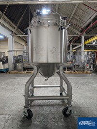 Image of 500 Liter A&B Process Systems Receiver Tank, 316 S/S, 44/150# 04