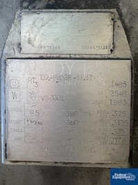 Image of 2,500 Gal Alloy Fab Reactor, 316L S/S, 85/150# 02