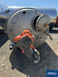 Image of 1,200 Gal Precision Stainless Reactor, 304 S/S, 50/150# 07