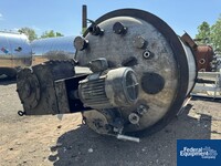 Image of 3,000 Gal Central Fab Reactor, 316L S/S, 125/150# 07