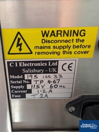 Image of CI Electronic Checkweigher, Model 195 ISS 33 Sade 02