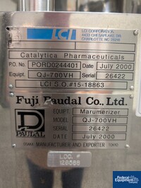 Image of LCI Fuji Paudal Marumerizer, Model QJ-700VH 02