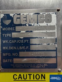 Image of 3 Cu Ft Gemco Slant Cone Blender, S/S 02