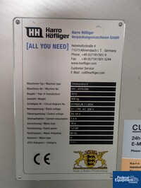 Image of Harro Hofliger Checkweigher, Model Omnicontrol 6 03