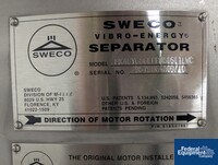 Image of 48" Sweco Screen Base, Model MX48 02
