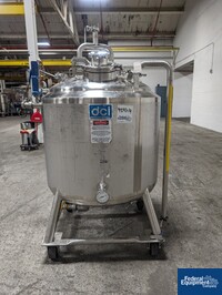 Image of 300 Liter DCI Jacketed Receiver Tank, 316L S/S, 45/150# 03