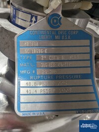 Image of 150 Liter Mueller Reactor, 316L S/S, 45/75# 12