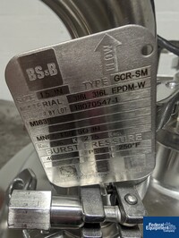 Image of 200 Liter Precision Stainless Reactor, 316L S/S, 45/100# 12