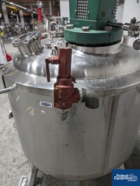 Image of 200 Liter Precision Stainless Reactor, 316L S/S, 45/100# 18