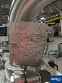 Image of 150 Liter Mueller Reactor, 316L, 45/75# 12