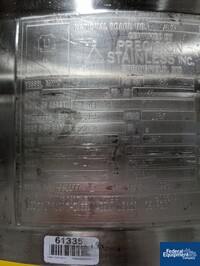 Image of 300 Liter Precision Stainless Reactor, 316L S/S, 45/100# 02