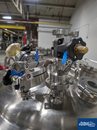 Image of 300 Liter Precision Stainless Jacketed Receiver Tank, 316L S/S, 45/100# 07