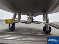 Image of 300 Liter Precision Stainless Jacketed Receiver Tank, 316L S/S, 45/100# 14