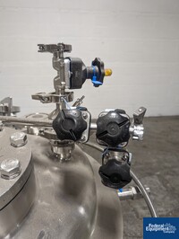 Image of 150 Liter Precision Stainless Jacketed Receiver Tank, 316L S/S, 45/100 07