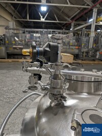 Image of 150 Liter Precision Stainless Jacketed Receiver Tank, 316L S/S, 45/100 08