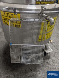 Image of 150 Liter Precision Stainless Jacketed Receiver Tank, 316L S/S, 45/100 14