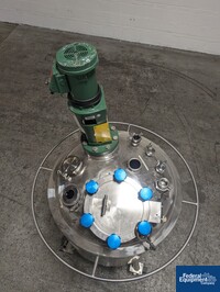 Image of 400 Liter Bulling Metal Works Reactor, 316L S/S, 45/120# 06