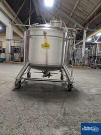 Image of 400 Liter DCI Jacketed Receiver Tank, 316L S/S, 45/125# 04
