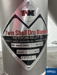 Image of 2 Cu Ft P-K Twin Shell Blender, S/S, 02