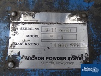 Image of Hosokawa Micron Atomizer Mill, Model 5 MA, S/S, 5 HP 15
