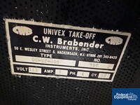 Image of 8" Brabender Chill Roll Stand, Model SFR-100-B 02