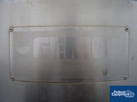 Image of 30 CU FT GEMCO SLANT CONE BLENDER, 316 S/S 12