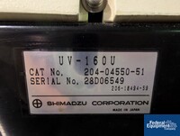 Image of Shimadzu UV Recording Spectrophotometer, model UV160U 02