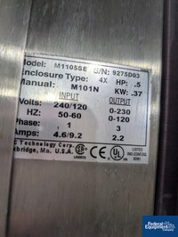 Image of 500 Liter Pure Flo Precision Reactor, AL6XN S/S, 45/125# 10