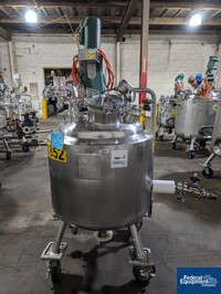 Image of 150 Liter Precision Stainless Reactor, 316L S/S, 45/100# 04