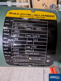 Image of 150 Liter Precision Stainless Reactor, 316L S/S, 45/100# 08