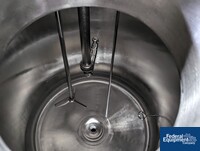 Image of 500 Liter Precision Stainless 316L Stainless Steel Jacketed Mixing Tank 13